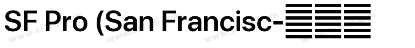 SF Pro (San Francisc字体转换